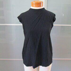 Vince Cap Sleeve Back Keyhole Blouse